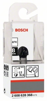 Галтельные фрезы 8 mm, R1 6 mm, D 12 mm, L 9,5 mm, G 40 mm 2608628368
